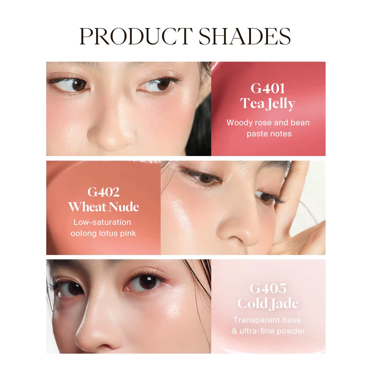 GLAZED MULTI-PURPOSE STICK Long-Lasting Natural Blush for Lips and Cheeks