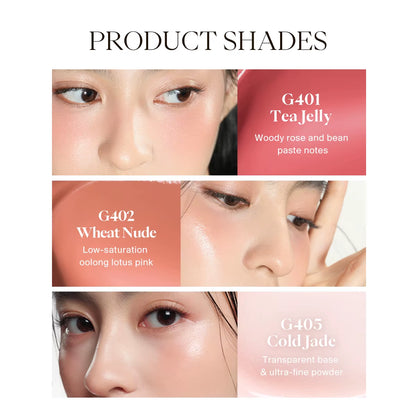 GLAZED MULTI-PURPOSE STICK Long-Lasting Natural Blush for Lips and Cheeks