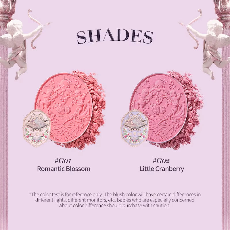 Strawberry Rococo Series Embossed Blush