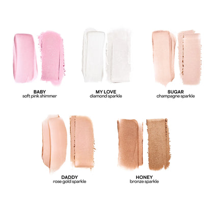 Major Glow Crème & Powder Light Reflecting Translucent Highlighter Duo