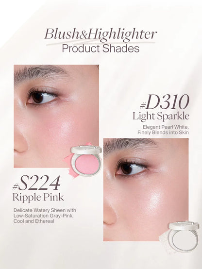 New Blush and Highlighter the World Is My Oyster Collection Waterproof Long Lasting