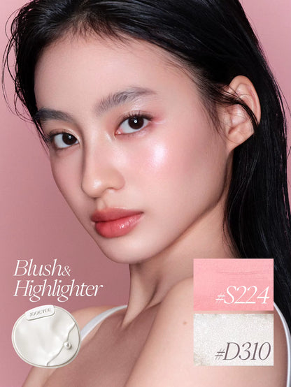 New Blush and Highlighter the World Is My Oyster Collection Waterproof Long Lasting