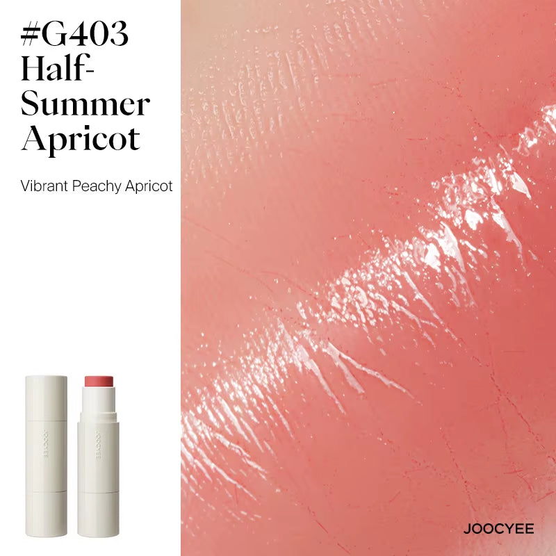 GLAZED MULTI-PURPOSE STICK Long-Lasting Natural Blush for Lips and Cheeks